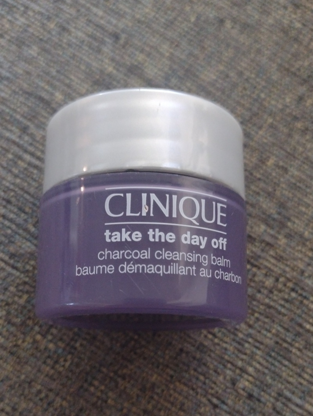 Clinique Take The Day Off Charcoal Cleansing Balm - Lavender Jar